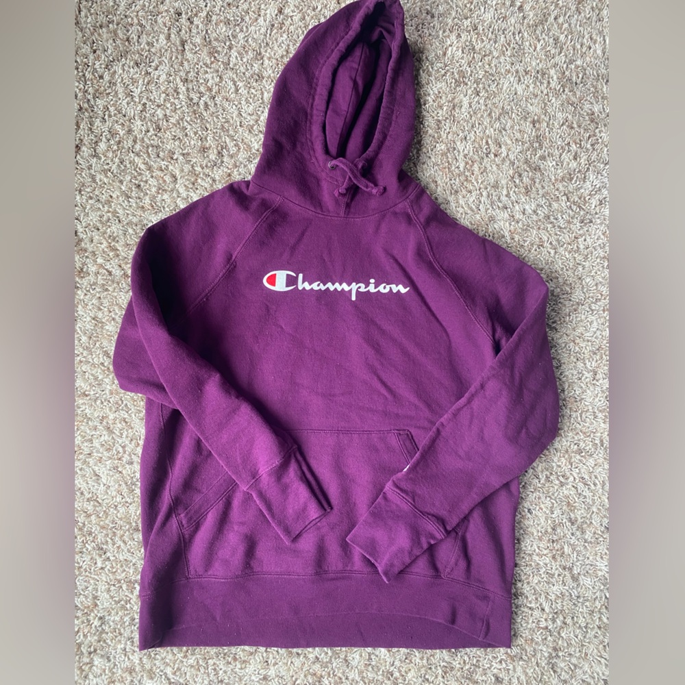 Champion Purple Hoodie